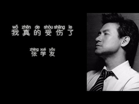 《我真的受伤了》 张学友 【高音质歌词版】