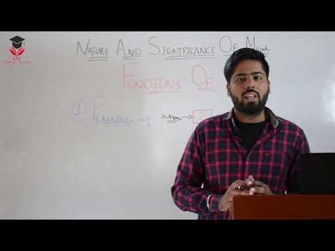 FUNCTIONS OF MANAGEMENT FOR CLASS 12 (LECTURE -:4A)