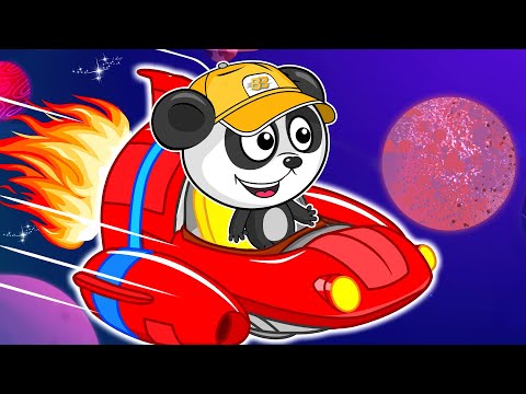 Spaceport Shenanigans: A Hilarious Car Cartoon for Kids on Road Safety