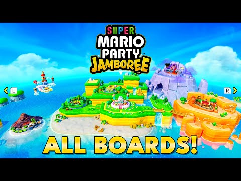 How to Unlock ALL BOARDS in Super Mario Party Jamboree