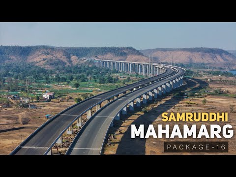 Samruddhi Mahamarg Package-16 Progress | Nagpur Mumbai Expressway Phase-3 Update