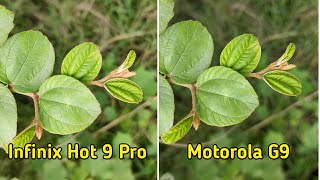 Motorola G9 VS Infinix Hot 9 Pro camera Comparison | Moto G9 Camera Review | Tech 4 Camera