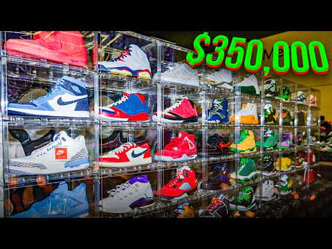 $350,000 Display At Sneaker Con Seattle