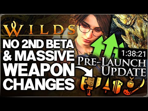 Monster Hunter Wilds - HUGE W - New Gameplay, 2nd Beta News, Weapons Changes, Performance & More!