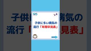 子供に多い病気の流行「年間早見表」