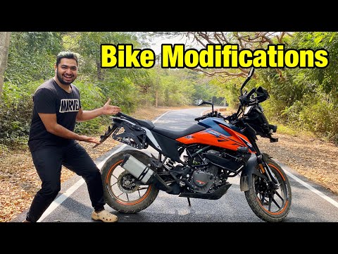 KTM 390 ADVENTURE 2023 TOURING MODIFICATIONS Accessories 🔥 | TheGeekIndia #ktmadventure390 #ktm390