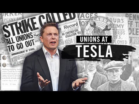 The Untold TRUTH About Tesla And Unions - How Does Tesla Remain Non-Union?