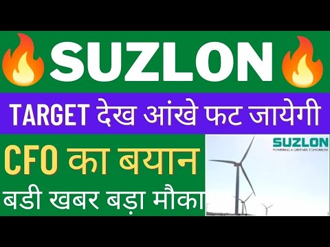 💥SUZLON ENERGY LATEST NEWS💥🎯SUZLON ENERGY SHARE LATEST Target 🎯