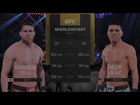 FCL Presents ULTIMATE FIGHTING CHAMPIONSHIP WILLIAMS vs. JONES Darren Till vs. Nick Diaz