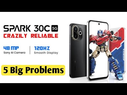 Tecno Spark 30c 5G Problems Review | 5 Big Problems