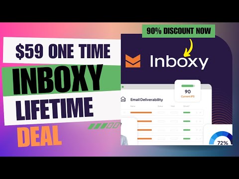 🔶🔲🔶Inboxy Lifetime Deal | Secret Weapon for Email Marketing Sucess  | $59 Lifetime Deal | 90% Now