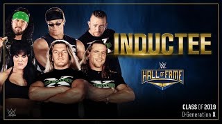 D-Generation X are the first inductees in the WWE Hall of Fame Class of 2019