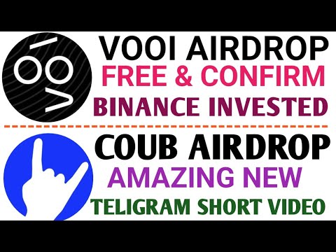 Vooi App Airdrop Guide Backed By BINANCE | Coub Airdrop Update Backed By Chain GPT