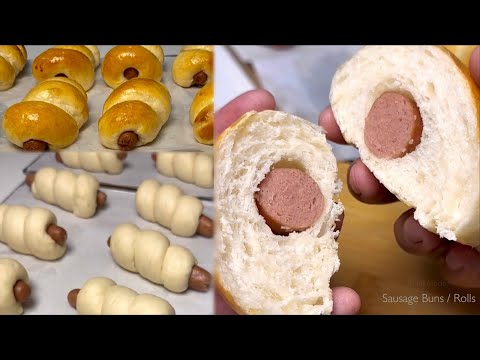 SAUSAGE BUNS / ROLLS Recipe