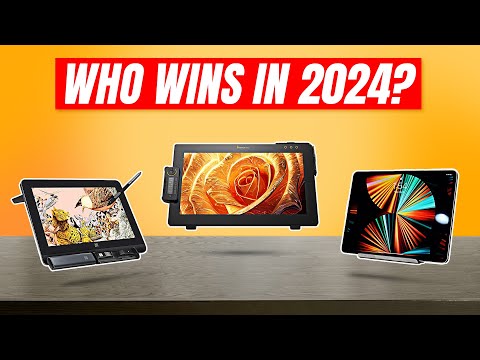 Best Drawing Tablet With Screen 2024 - Top 5 Best Tablets [From Beginners To Pros]