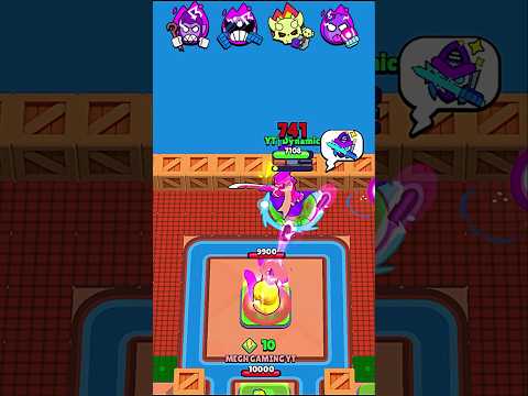 Who Can Escape Hypercharge Jessie's Turret ? #brawlstars #shorts