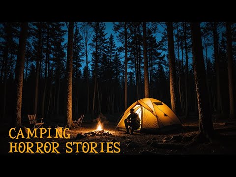 7 Creepy Camping Horror Stories | Scary Camping Stories | Scary Stories | With Rain Sounds