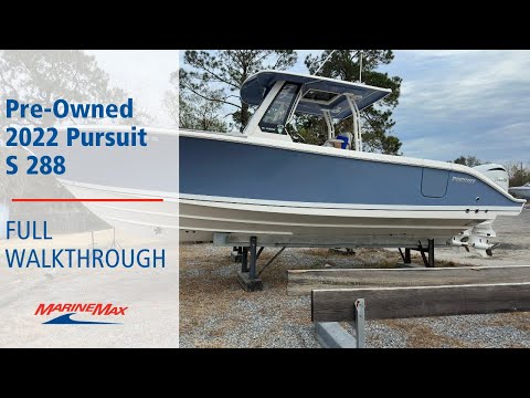 Pre-Owned 2022 Pursuit S 288 | MarineMax Savannah