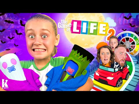 We Built the SPOOKIEST Family EVER in Game of Life 2!