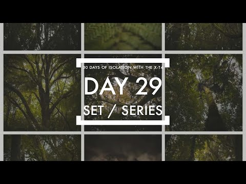 30 days of Isolation with the Fujifilm X-T4 - Day 29 - Set / Series