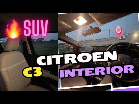 Citreon c3 interior || kitna kuch de dala || bawaal 🔥 || best budget SUV