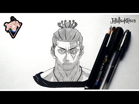 How to Draw Todo Aoi | Jujutsu Kaisen | Sketch of Todo Aoi