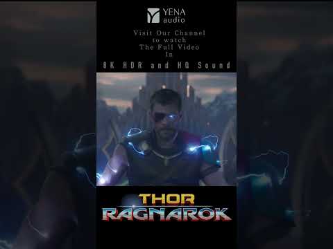 Thor  Ragnarok • Led Zeppelin "Immigrant Song" • 4K & HQ Sound  #Shorts