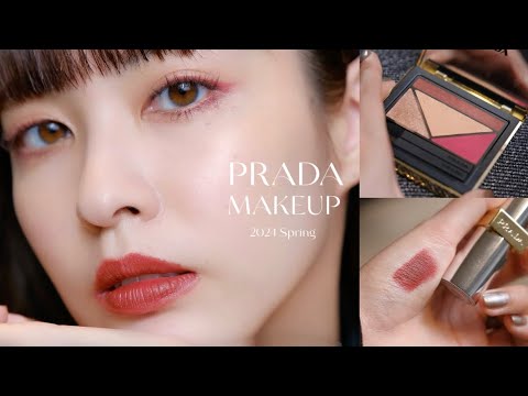 【 PRADA 】華やかさMAXな赤リップメイク❤️‍🔥パケから質感までブランドコスメのこだわりもすごい…！