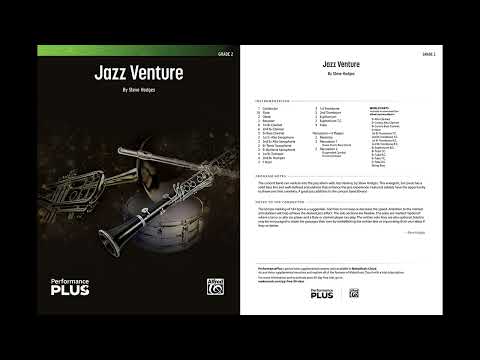 Jazz Venture, by Steve Hodges  – Score & Sound