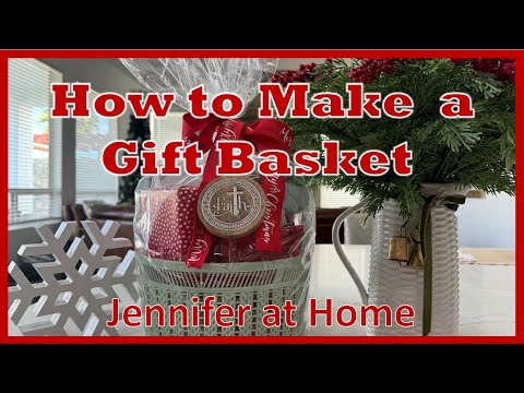 HOW TO MAKE A GIFT BASKET #howtomakeagiftbasket #giftbaskets #gifts #giftideas #giftbasket #friends