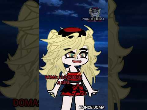 Upper 6 Doma goes to the beach| Demon Slayer| Gacha| Original idea