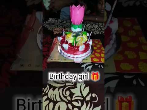 Birthday girl's cut celebration  🎉  #youtubeshorts  #celebration  #birthday  #viralvideo  #shorts