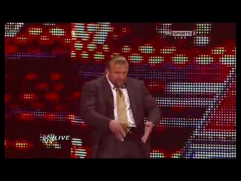 219 TRIPLE H provokes TAKER - RAW 12 March 2012