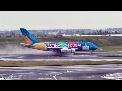 睽違已久的阿聯酋航空彩色空姐彩繪機(Destination Dubai livery)再度來到台灣