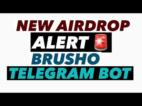 NEW AIRDROP ALERT 🚨- BRUSHO TELEGRAM BOT| HOW TO PARTICIPATE | #touchbillions #brush  #brusho