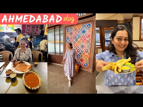 AHMEDABAD Street Food & Shopping Vlog | Manek Chowk Ghotala Dosa, Legendary Jalebi, Wholesale Market