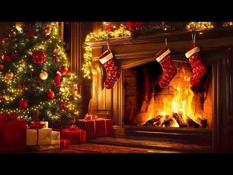 Merry Christmas 2025🎄Best Christmas Tree with Fireplace 🔥Top Christmas Fireplace of All Time