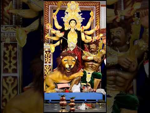 Mana Camp Durga pandal 2//Mana camp ka Durga pandal #cgshort