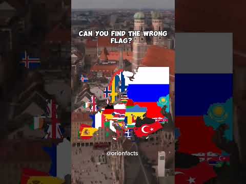 Can you find the wrong flag? #shorts #mapping #countries