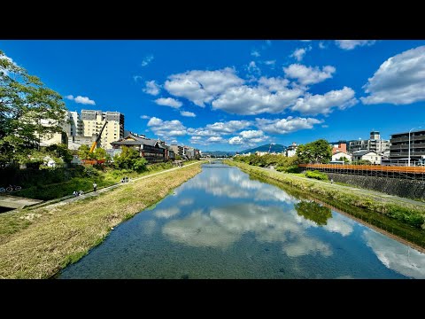 日本京都5日自由（1）:行日本京都府走鴨川，乐享古都醉人的休閒時光/Music video: Visiting the Kamo River in Kyoto Prefecture, Japan