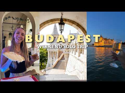 Budapest Vlog: MUST Try Restaurants, Top Things To Do & An Unlimited Prosecco Cruise!