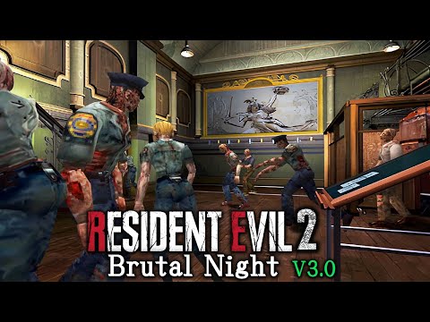 新たに登場した強敵だらけ進行不能なバイオハザード２に初挑戦＃３【 Resident Evil ２ Brutal Night V3.0!!】