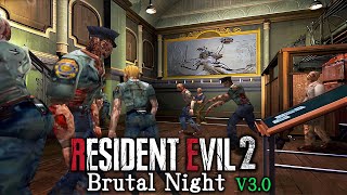 新たに登場した強敵だらけ進行不能なバイオハザード２に初挑戦＃３【 Resident Evil ２ Brutal Night V3.0!!】