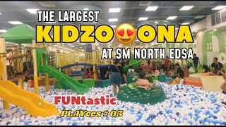 The Largest KIDZO😍ONA | SM North EDSA | FUNtastic PLAYces #5 | Jonah Xplorer