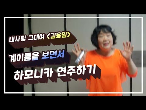 내사랑그대여 (김용임, 임영웅)A 계이름 가사 하모니카연주