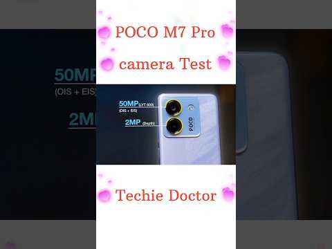 POCO M7 Pro Camera Test | camera quality test review