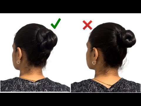 🌟Requested hairstyle 🌟 How make simple bun hairstyle looks attractive #hair #hairstyle #hairstyles