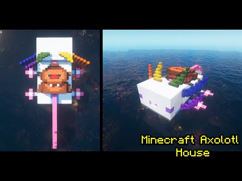 Minecraft Axolotl House Tutorial