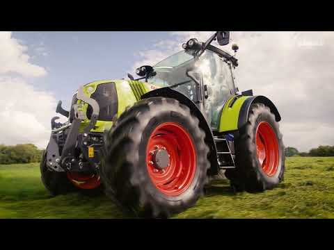 Tracteur CLAAS avec cabine PANORAMIC