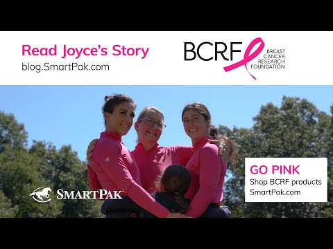 Read Joyce's Breast Cancer Survival Story and GO PINK for Breast Cancer Awareness Month at SmartPak